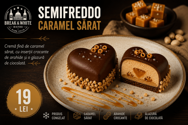 Semifreddo Caramel Sărat
